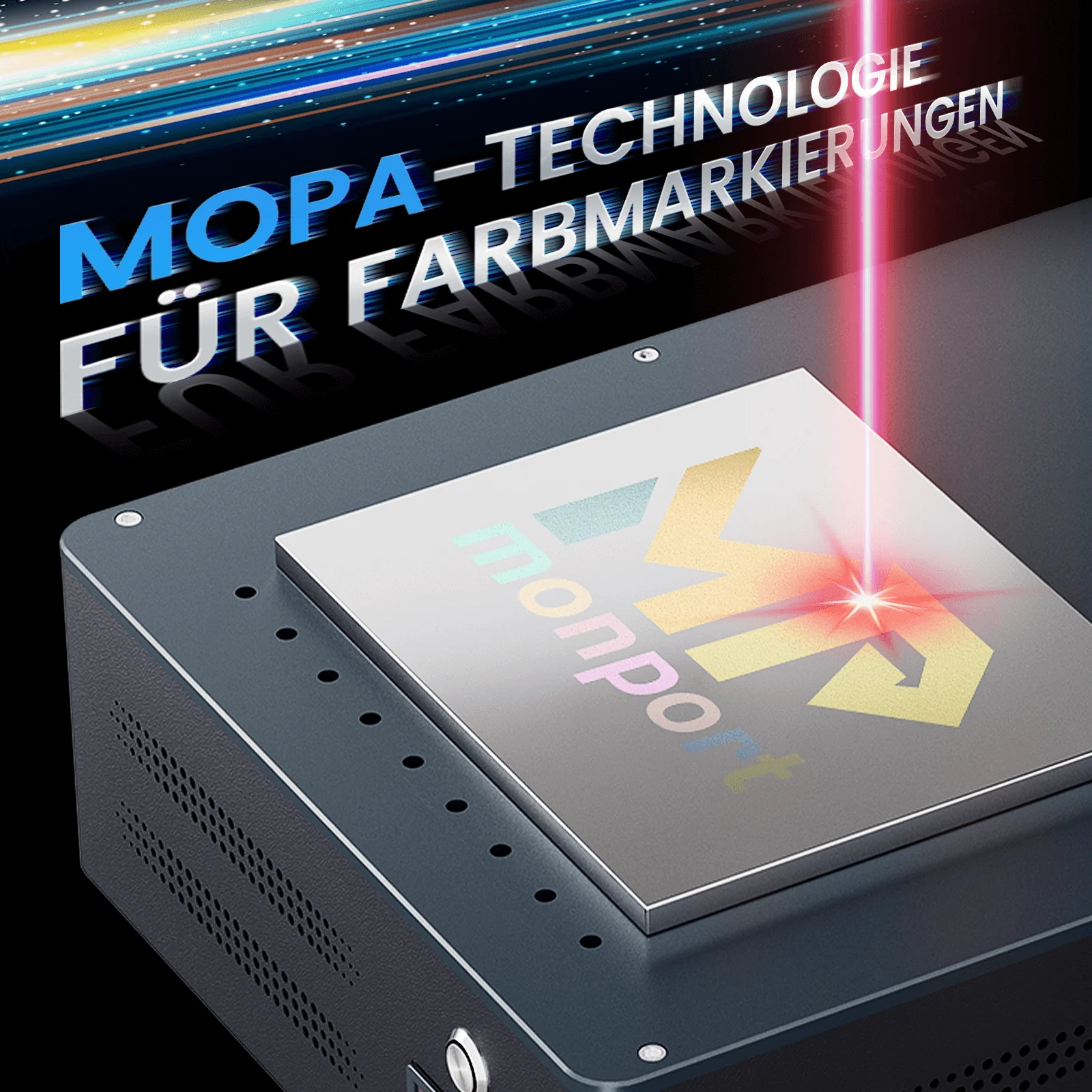 GM 30W /60W Mopa PRO JPT Laser Graviermaschine mit Autofokus für Metallgrav - Image 6