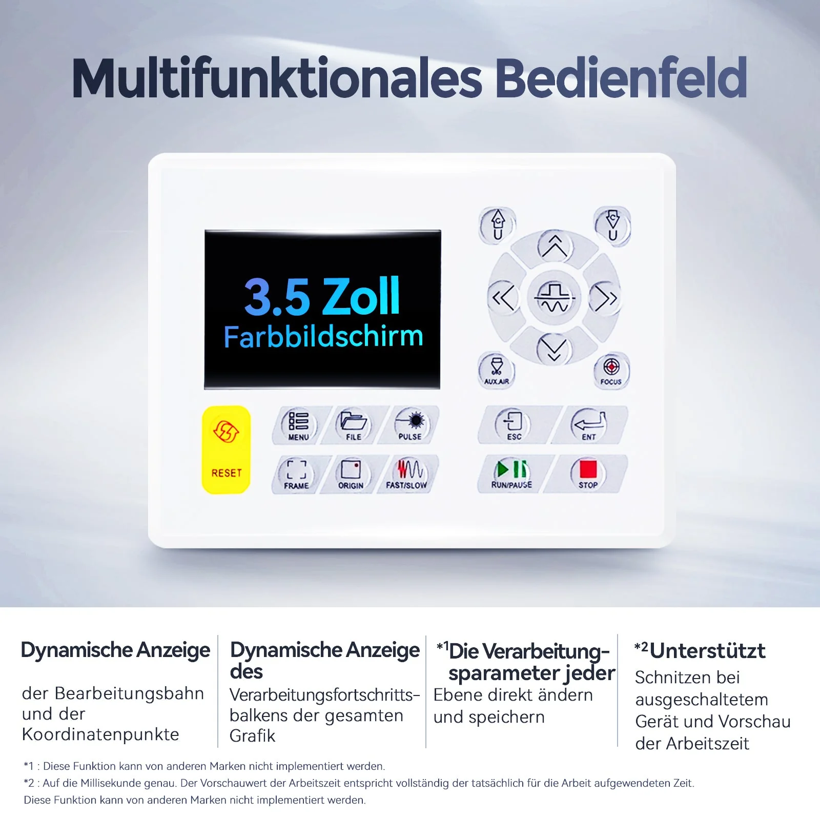 Monport Effi 10S verbesserte Version 100W CO2-Lasergravurmaschine und Schneidemaschine mit Autofokus-Funktion und integrierter Wasserkühler - Image 9