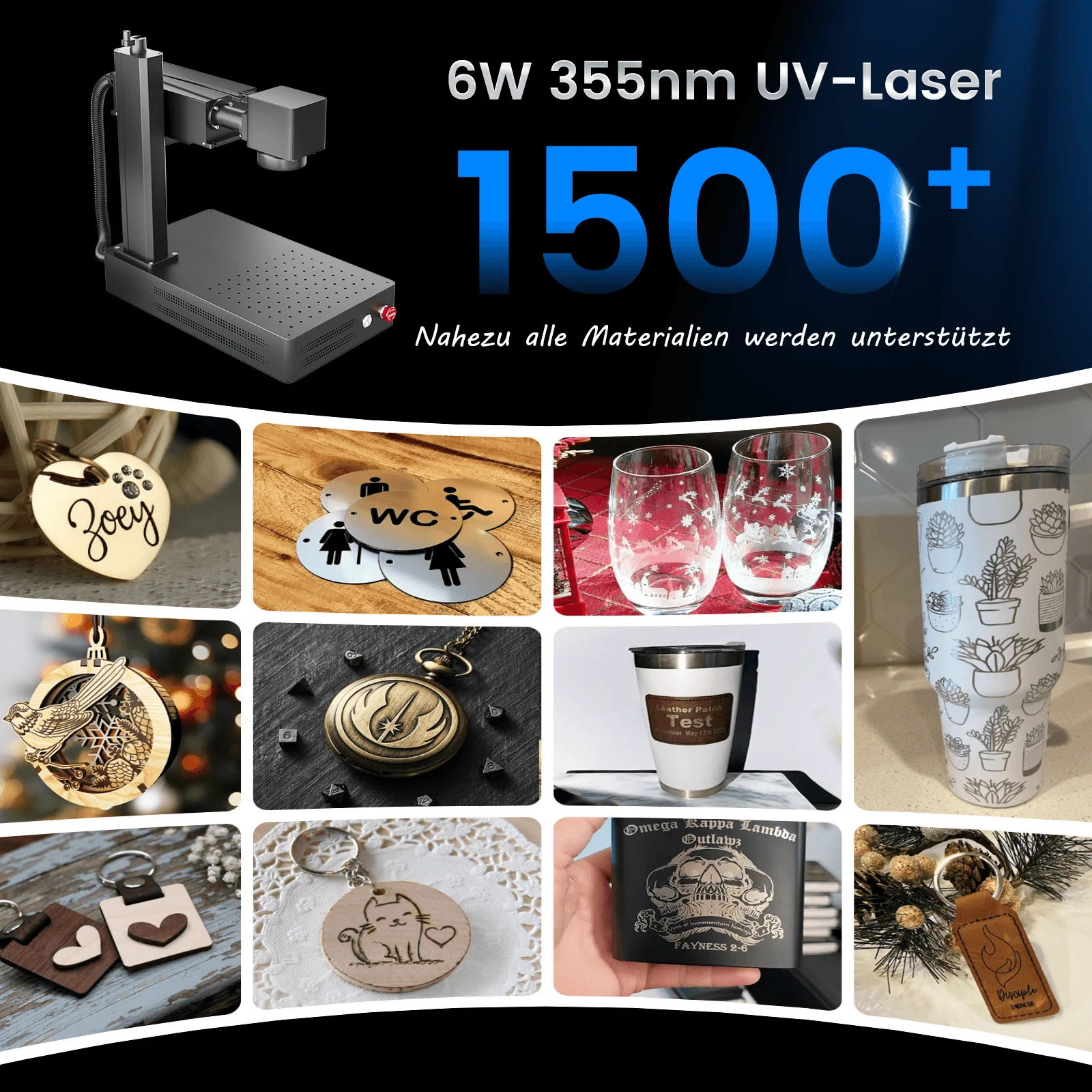 Monport 6W UV-Laser-Graviermaschine & Markiermaschine - Image 8