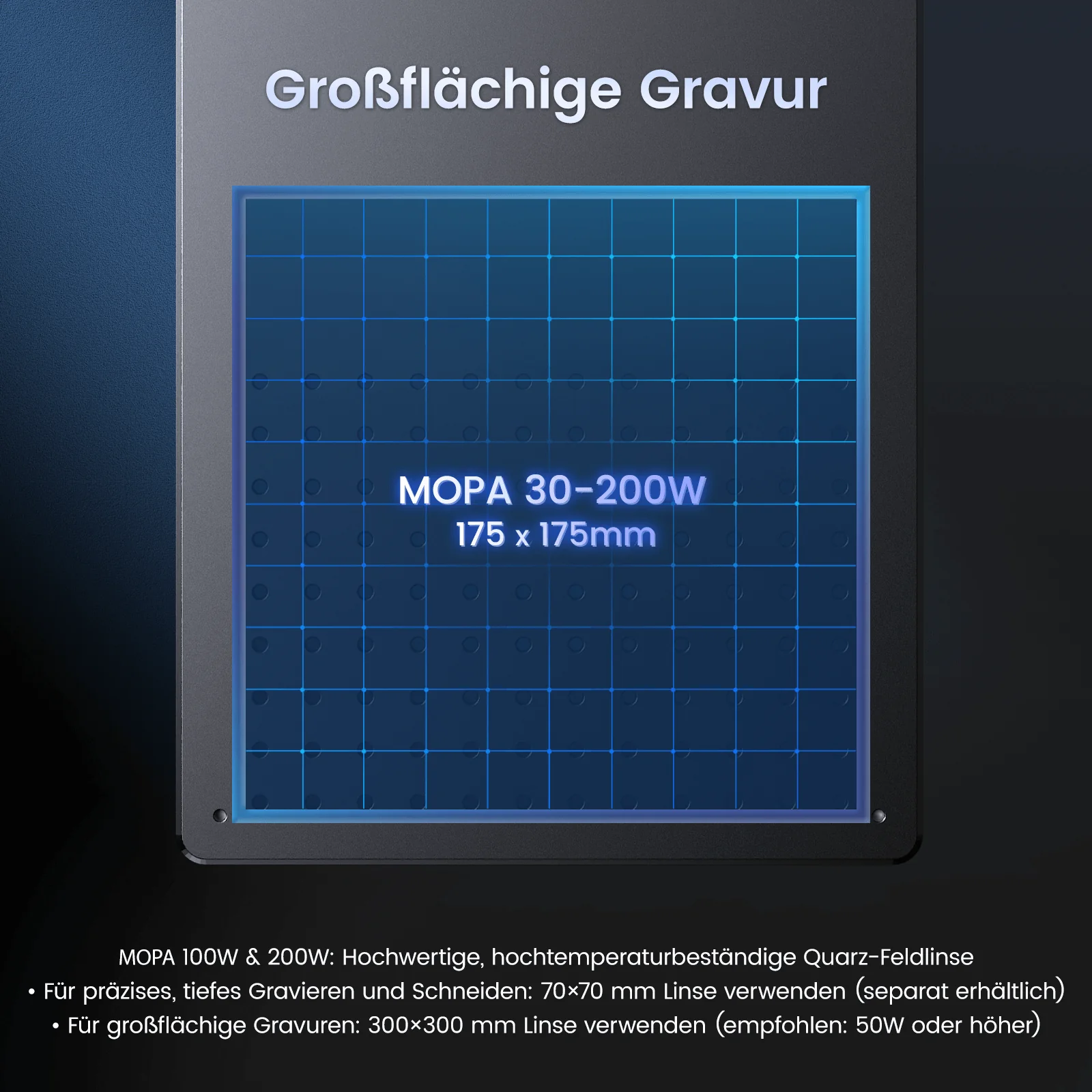 Monport GT 200W Split MOPA & Autofokus-Faserlaser-Gravierer & Farbemarkierungsmaschine - Image 12