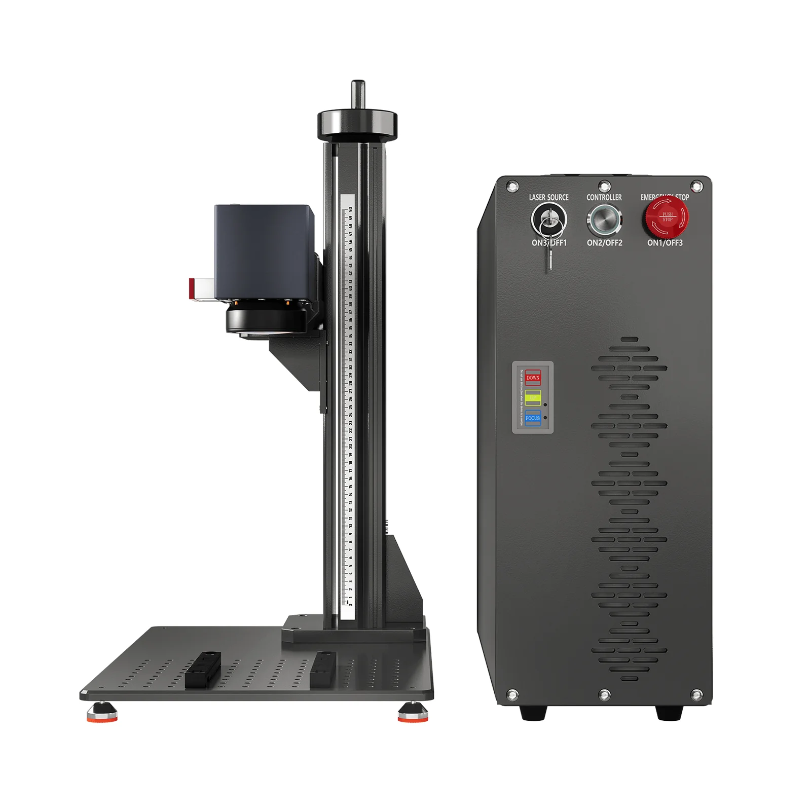 Monport GT 200W Split MOPA & Autofokus-Faserlaser-Gravierer & Farbemarkierungsmaschine - Image 25
