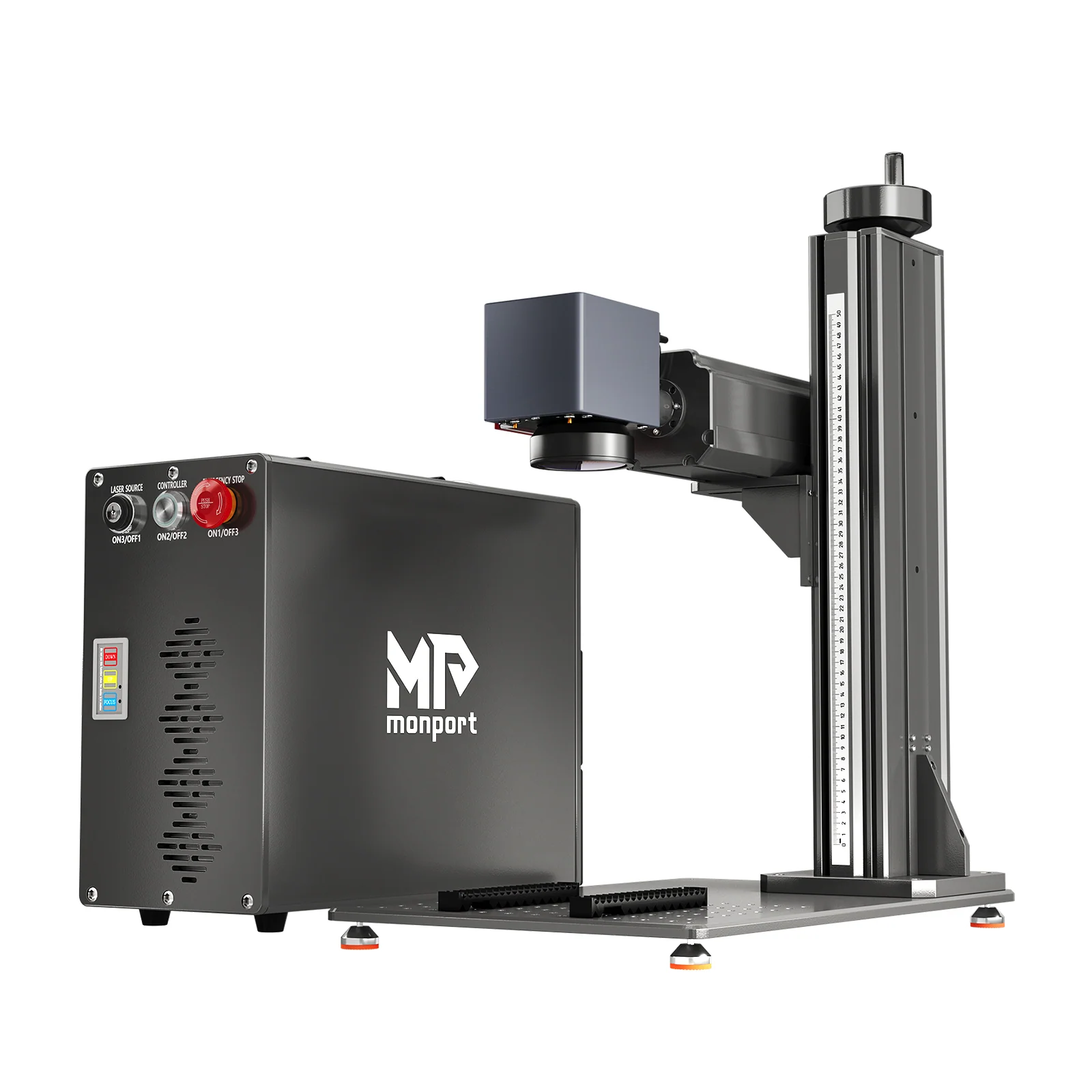 Monport GT 100W Getrennte MOPA-Faserlaser-Gravier- und Farbmarkiermaschine mit Autofokus – Gerät - Image 22