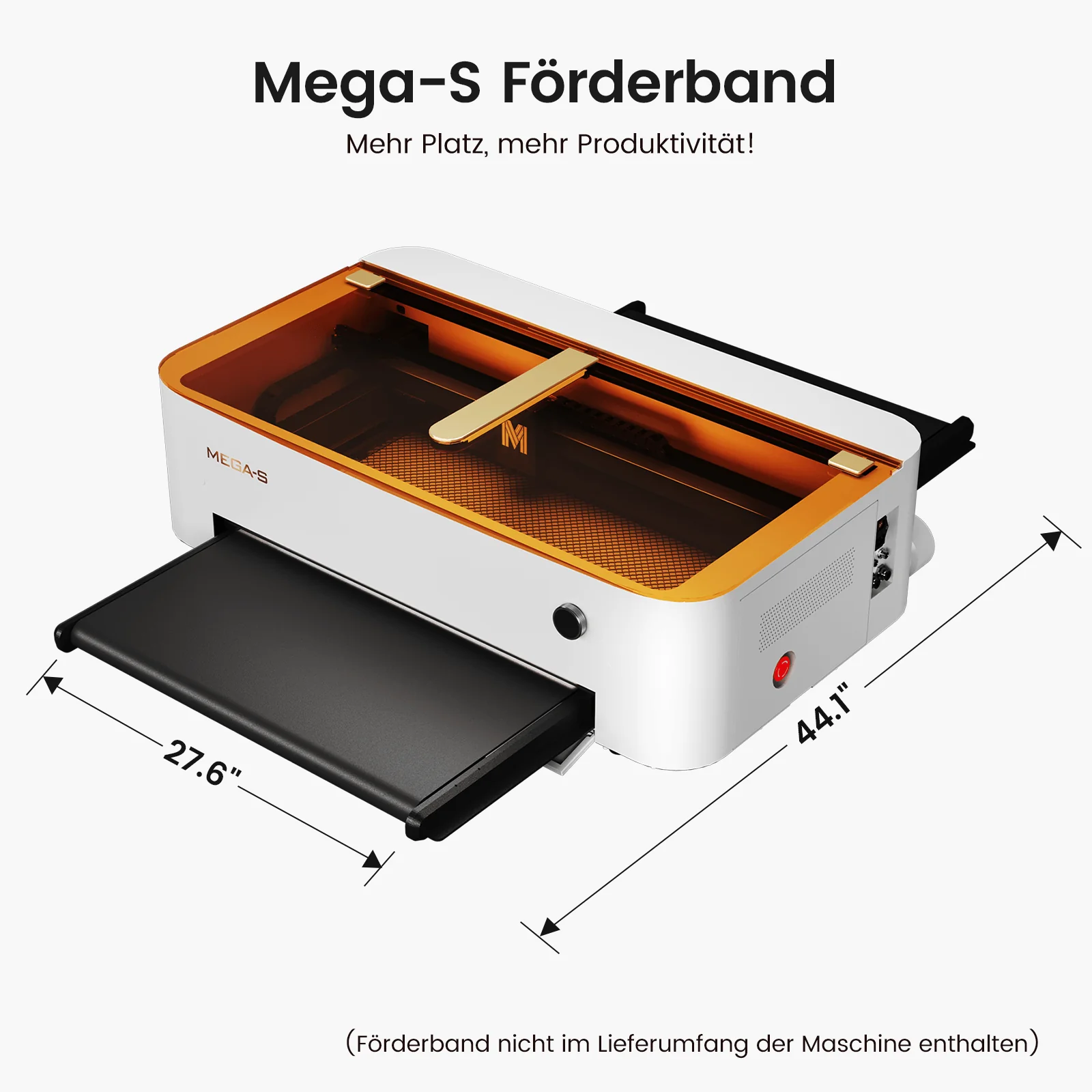 Monport MegaS – Upgrade der Mega-Serie: 70W CO₂ Lasergravier- und Schneidemaschine mit intelligenter Präzision - Image 12