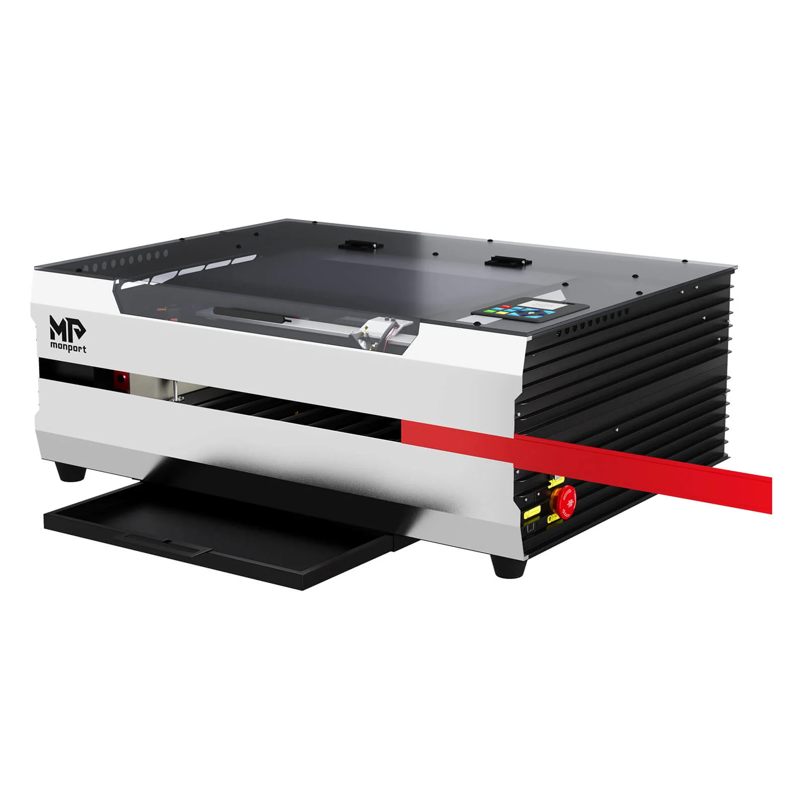 Monport Reno45 Pro 45W Desktop CO2-Lasergravierer und -schneider (16" x 12") mit brandneuem Assistierter Autofokus - Image 23