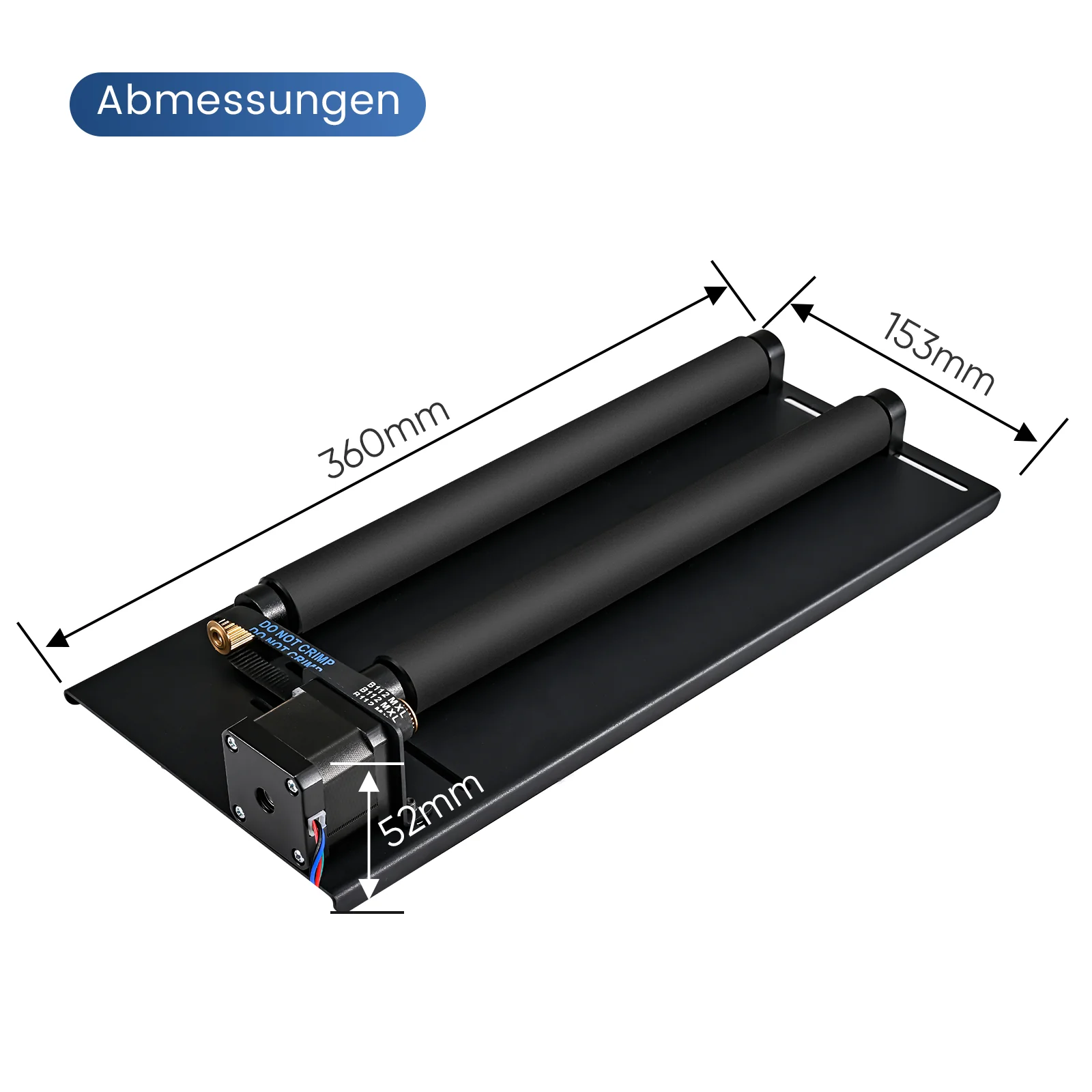 Monport Verbesserte 360°-Laserdrehachse für CO2-Lasergravierer der Reno-Serie zur Aufnahme zylindrischer Objekte - Image 5